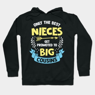 Only The Best Nieces Get Promoted To Big Cousins Hoodie